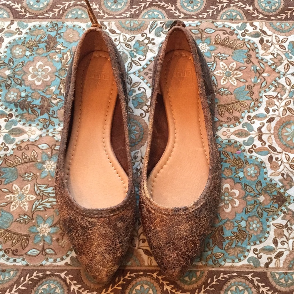 Frye Pointed Toe Flats